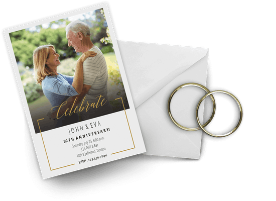 Anniversary invitations